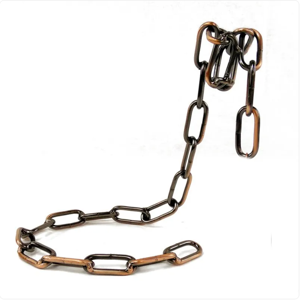 Suspension Chain Wine Rack Metal Holder – Hanging Bottle Storage Display Organizer