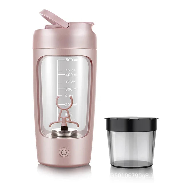 Electric Portable Whey Protein Shaker Bottle – Automatic Protein Mixer Cup for Fitness & Gym